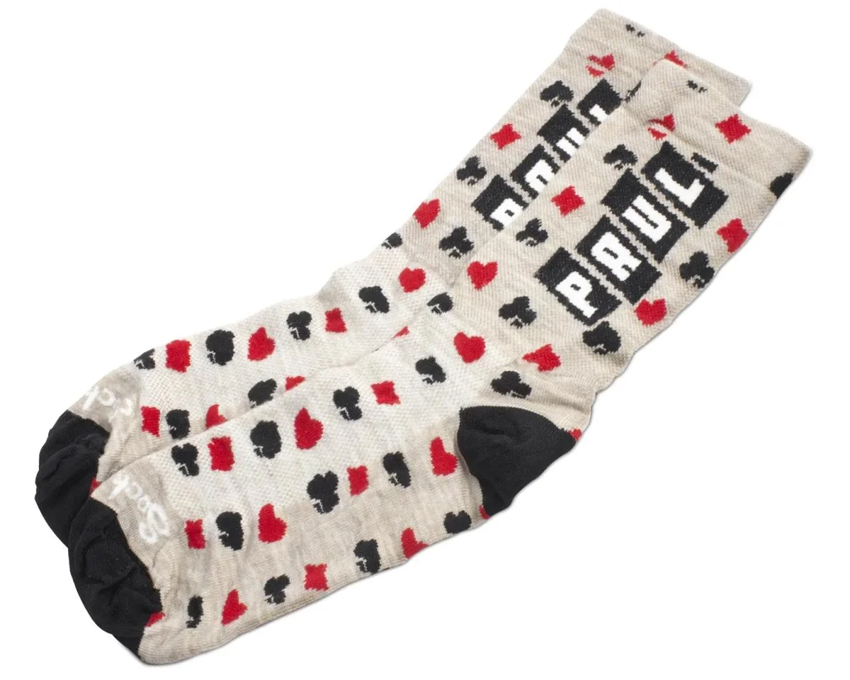 Paul Components 6" Wool Socks (Royal Flush) (S/M)